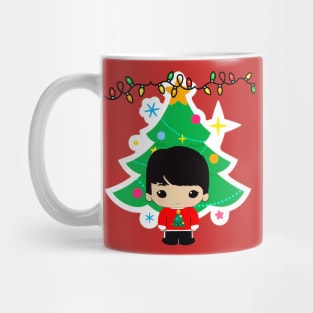 Cute chibi Yuki Christmas version Mug